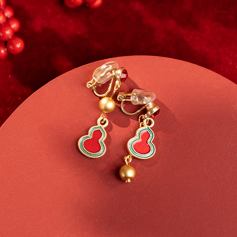 [Copy]可愛貓咪氣質•夾式耳環