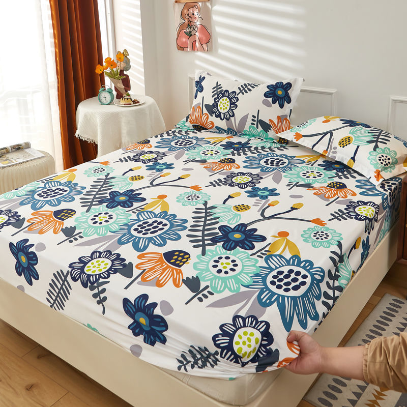 22款花色任選 （40支棉麻）卡通床包