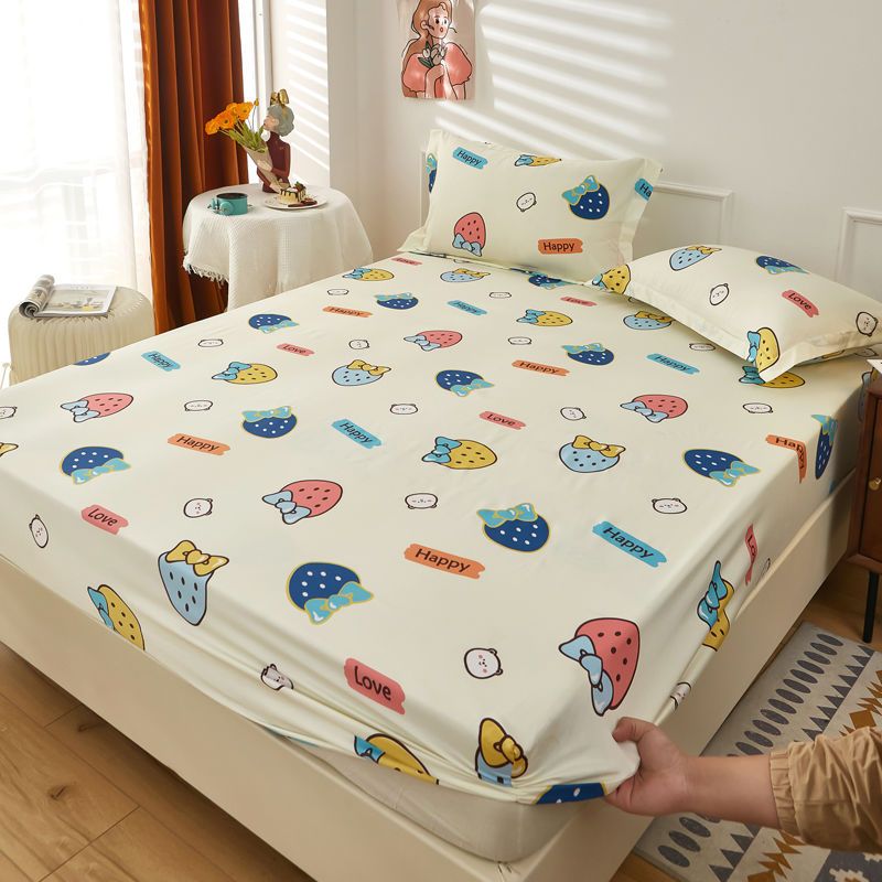 22款花色任選 （40支棉麻）卡通床包