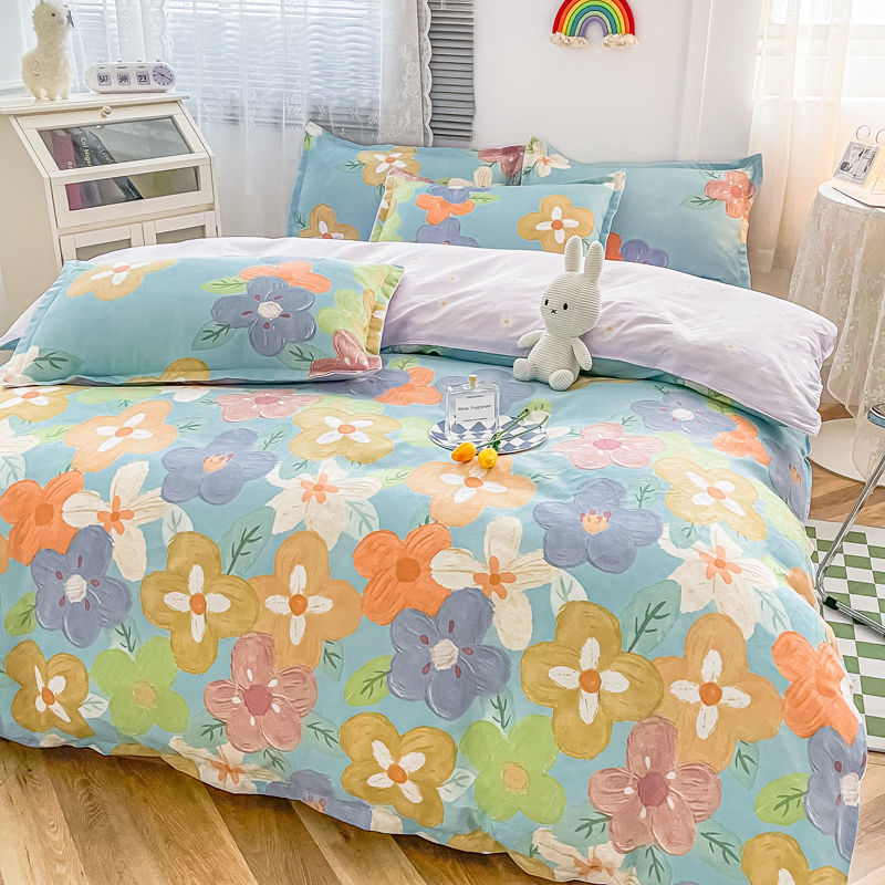 60S支紗 北歐風 台灣製造 床包四件組 / 15款花色任選