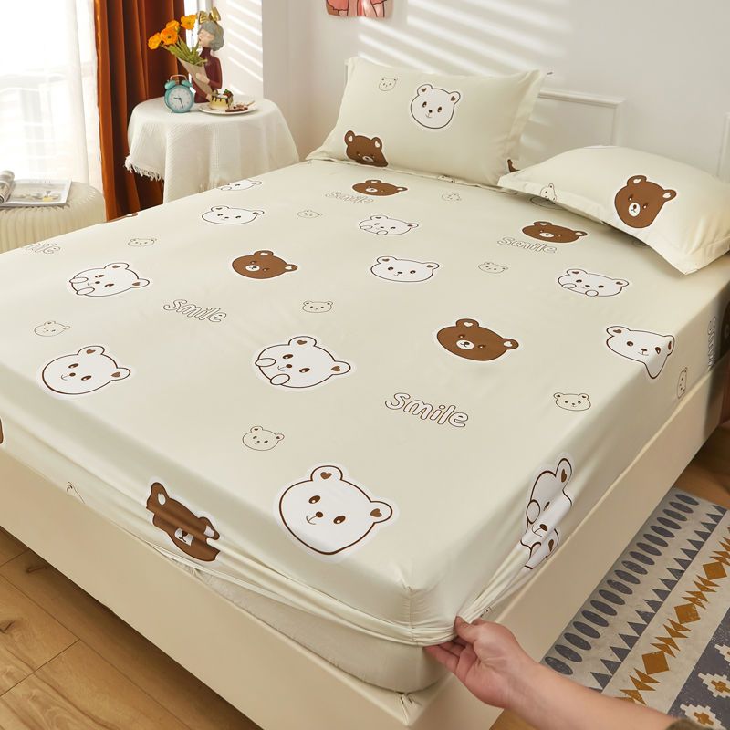 22款花色任選 （40支棉麻）卡通床包