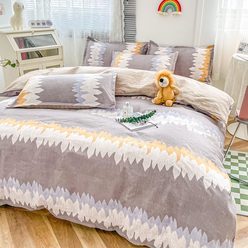 60S支紗 北歐風 台灣製造 床包四件組 / 15款花色任選