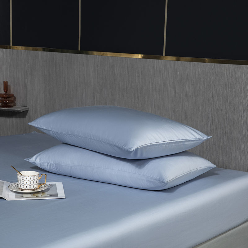 60S純棉貢緞枕頭套信封式枕套一對