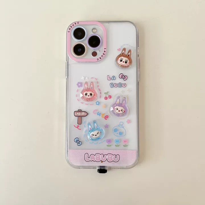 發光可愛貓咪狗狗iphone保護殼   