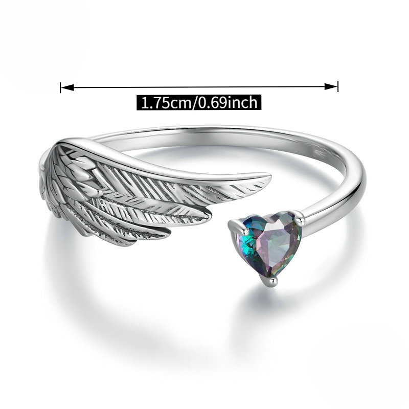 伴你羽飛開口設計戒指