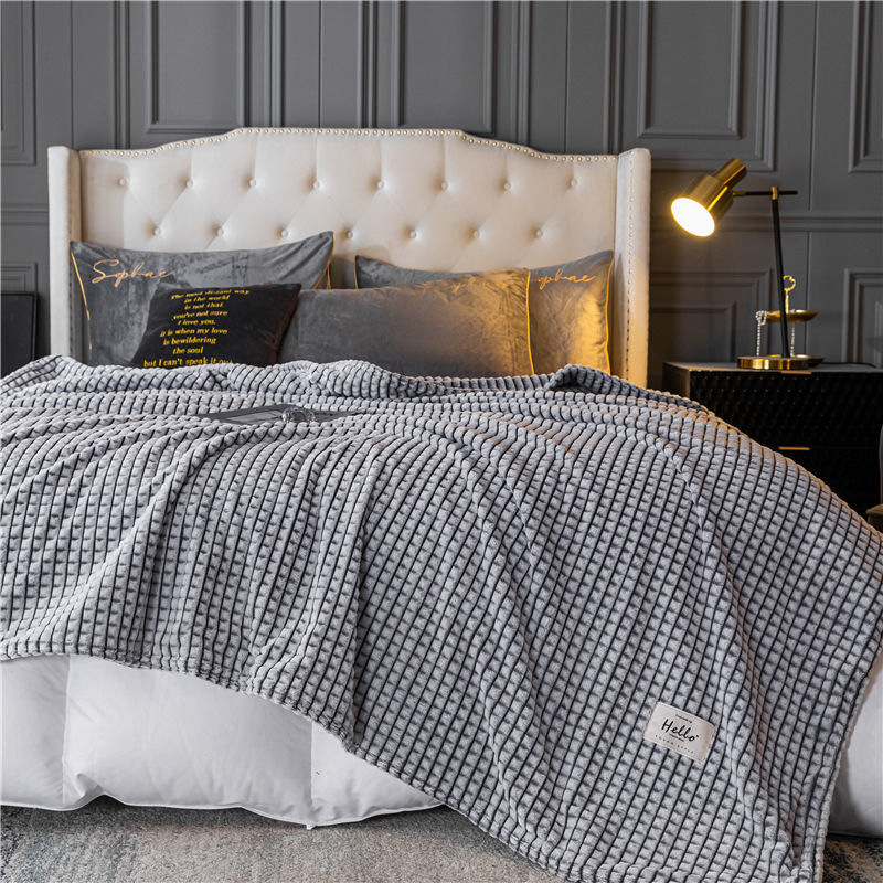 牛奶絨四季毯 夏季空調房 辦公室必備神器