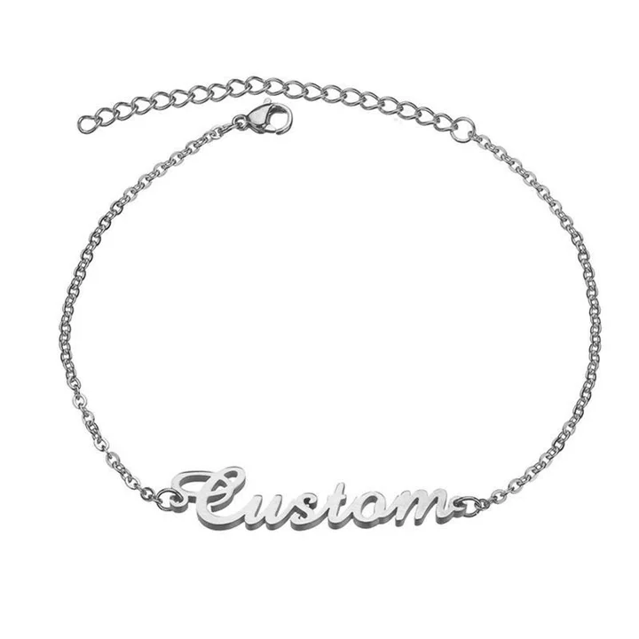 訂製款｜DIY手錬 S925純銀客製化姓名手錬