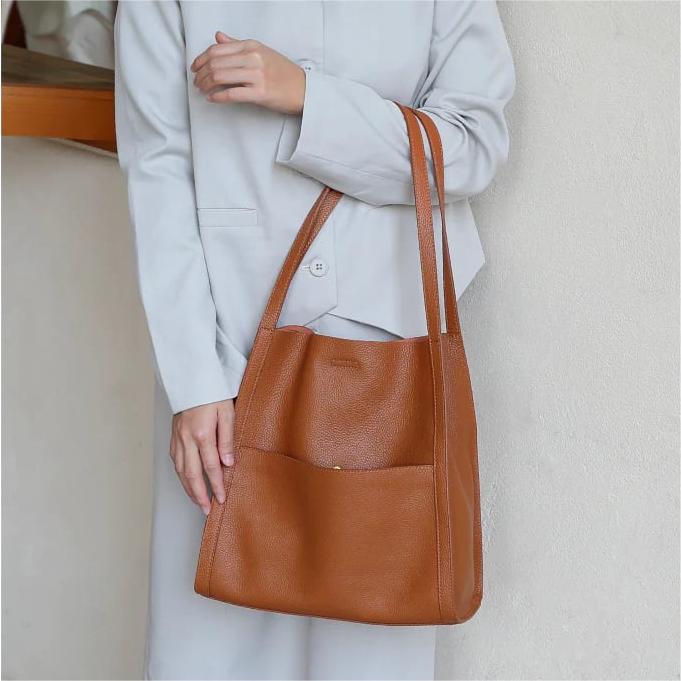 新款時尚手提包 大容量通勤包托特包