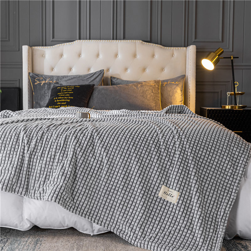 牛奶絨四季毯 夏季空調房 辦公室必備神器