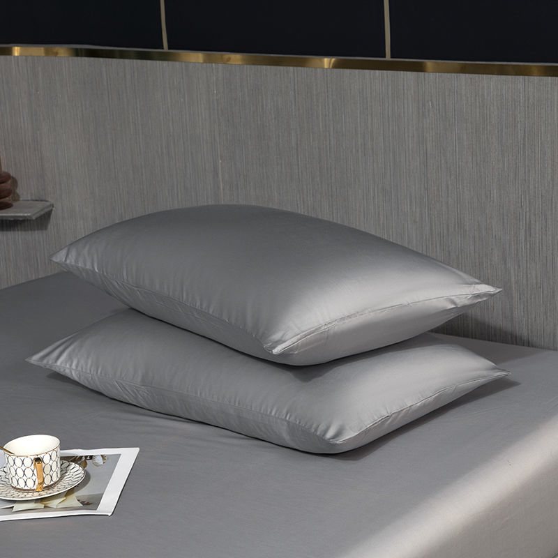 60S純棉貢緞枕頭套信封式枕套一對