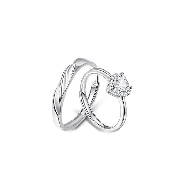 「摯愛銀器」情侶對戒開口】