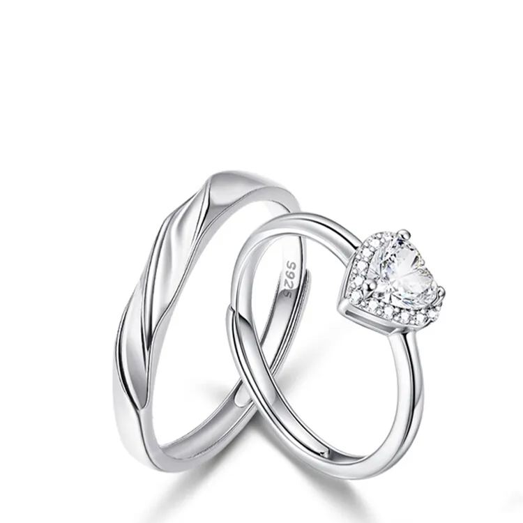 「摯愛銀器」情侶對戒開口】