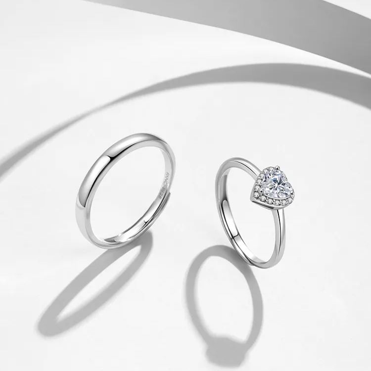 「摯愛銀器」情侶對戒開口】