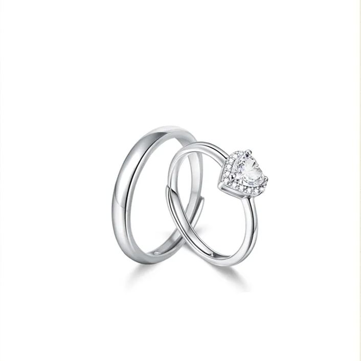 「摯愛銀器」情侶對戒開口】