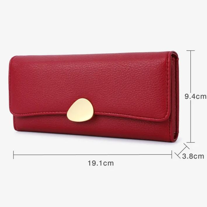 【沫緹甄選】純色真牛皮單肩包 大容量磁吸卡扣