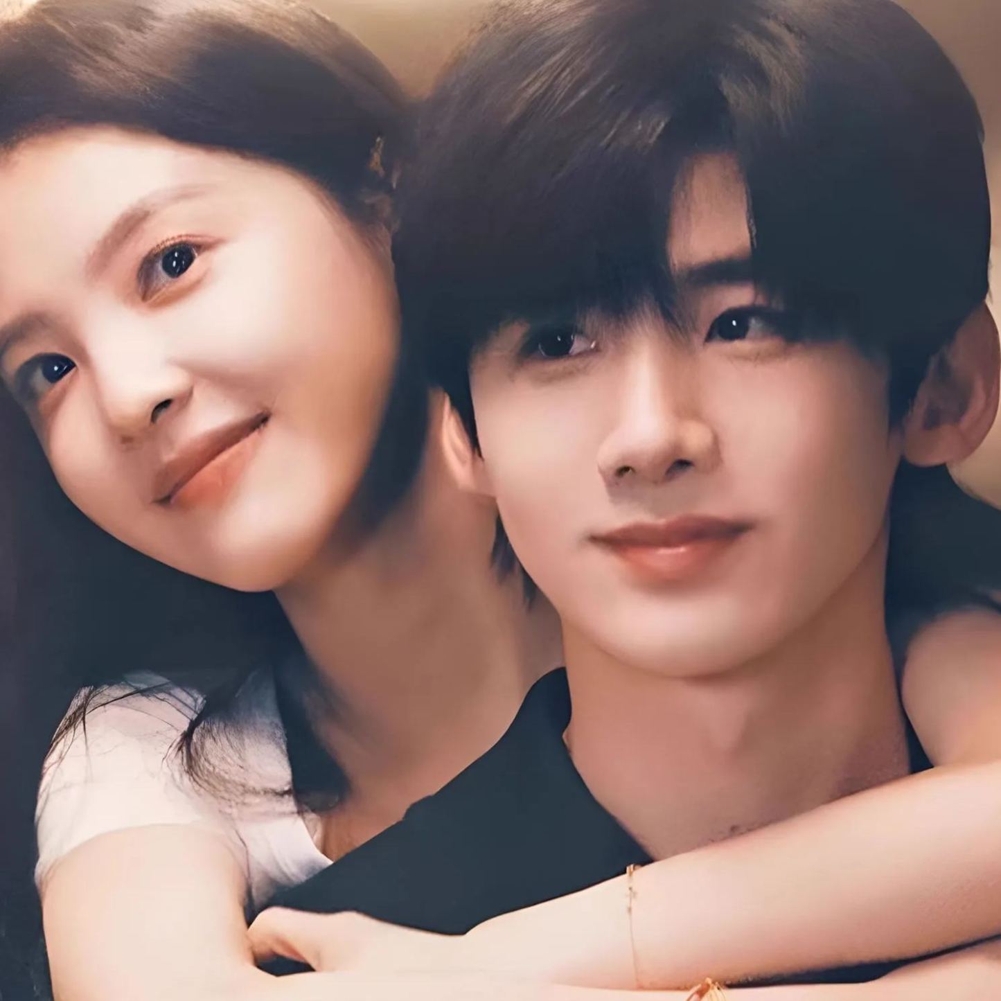 雪花桑葉情侶手錬