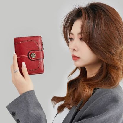 精緻鏤空高檔零皮夾大容量卡包