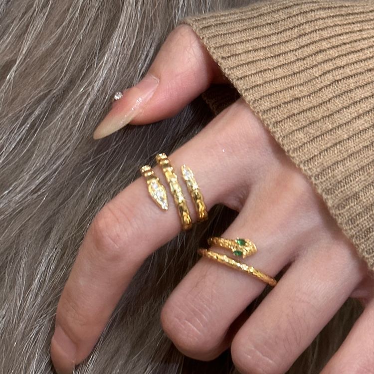 [Copy]超閃滿鑽雙層疊戴戒指 精緻活圍戒