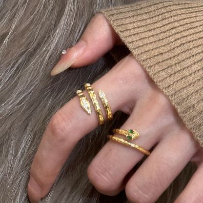 [Copy]超閃滿鑽雙層疊戴戒指 精緻活圍戒