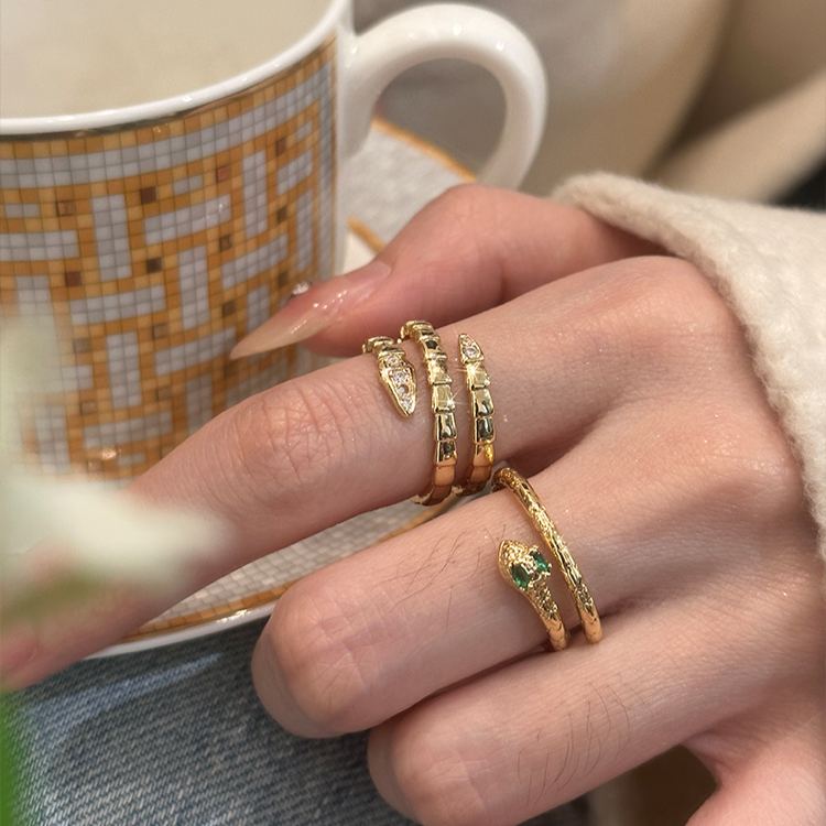 [Copy]超閃滿鑽雙層疊戴戒指 精緻活圍戒