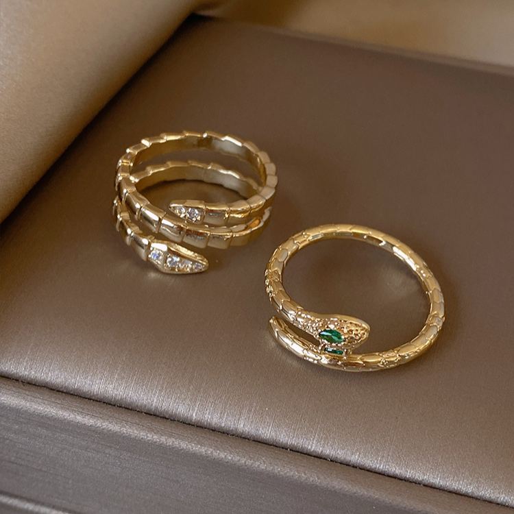 [Copy]超閃滿鑽雙層疊戴戒指 精緻活圍戒