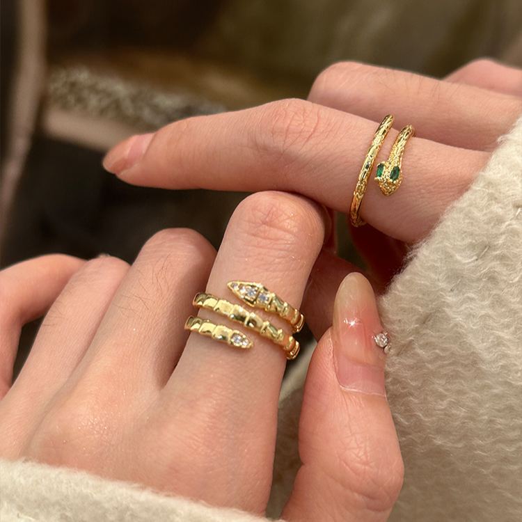 [Copy]超閃滿鑽雙層疊戴戒指 精緻活圍戒