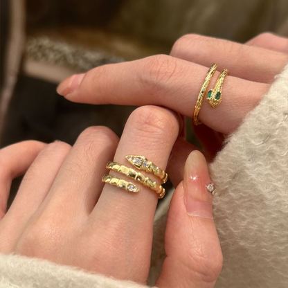 [Copy]超閃滿鑽雙層疊戴戒指 精緻活圍戒