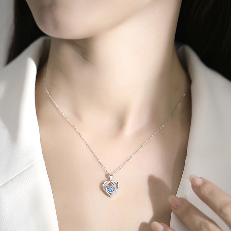 高甜禮物  浪漫跳動的心項錬