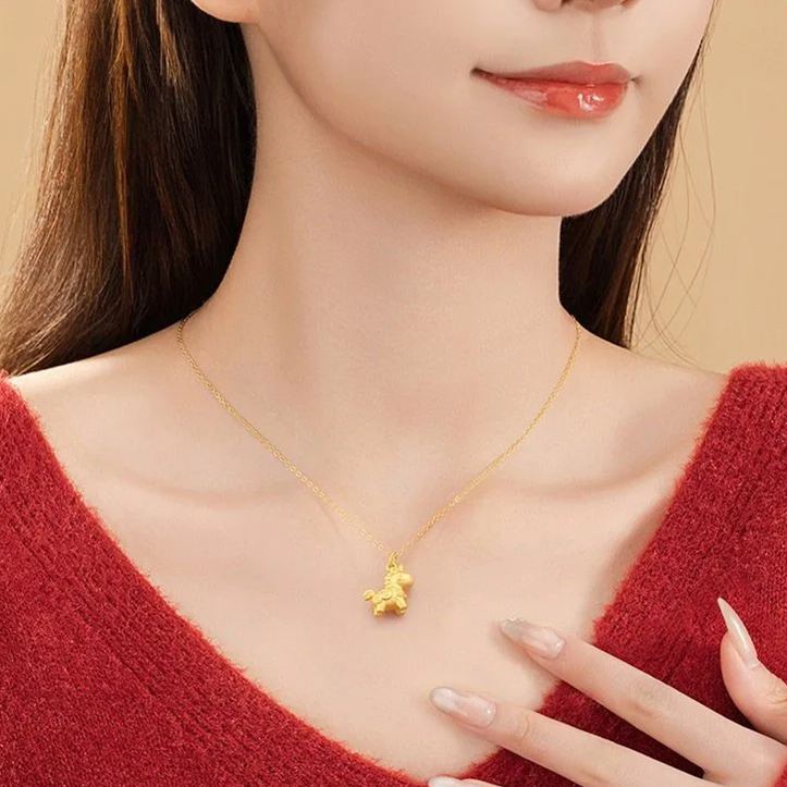 2026馬上有錢花足銀999輕奢項鍊