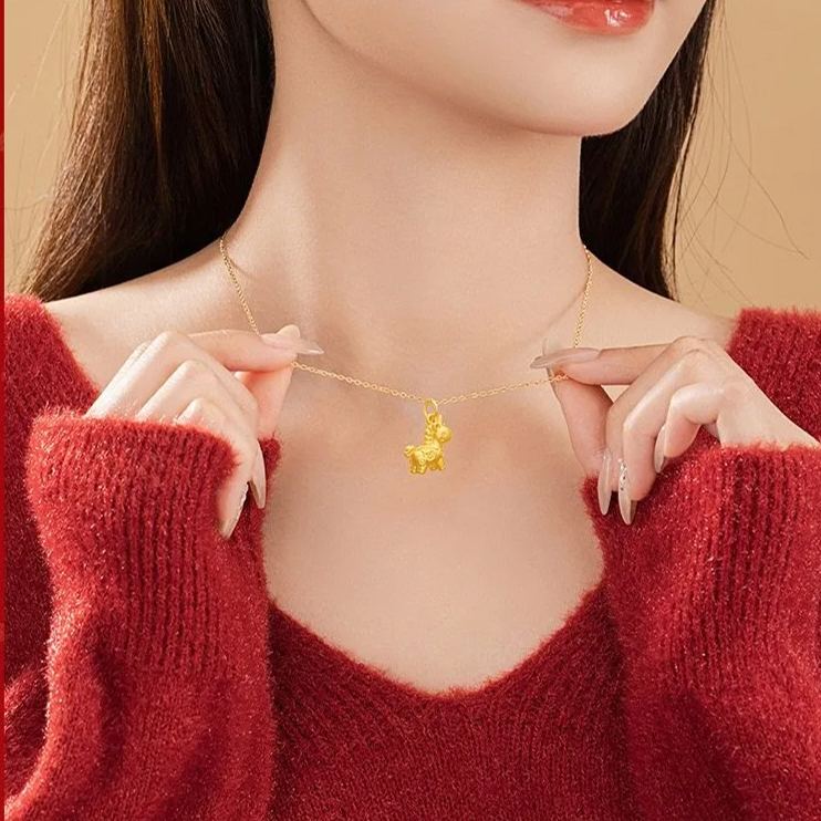 2026馬上有錢花足銀999輕奢項鍊