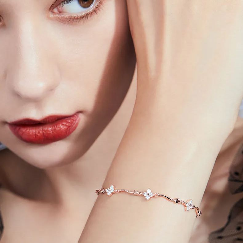 [遇見幸福]輕奢四葉草手錬