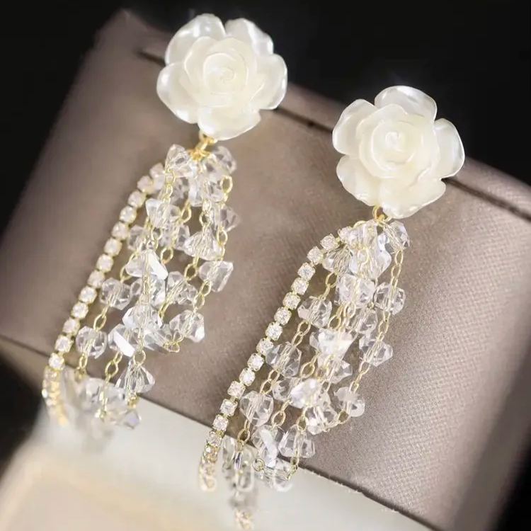 [Copy]不對稱星球月亮流蘇耳環