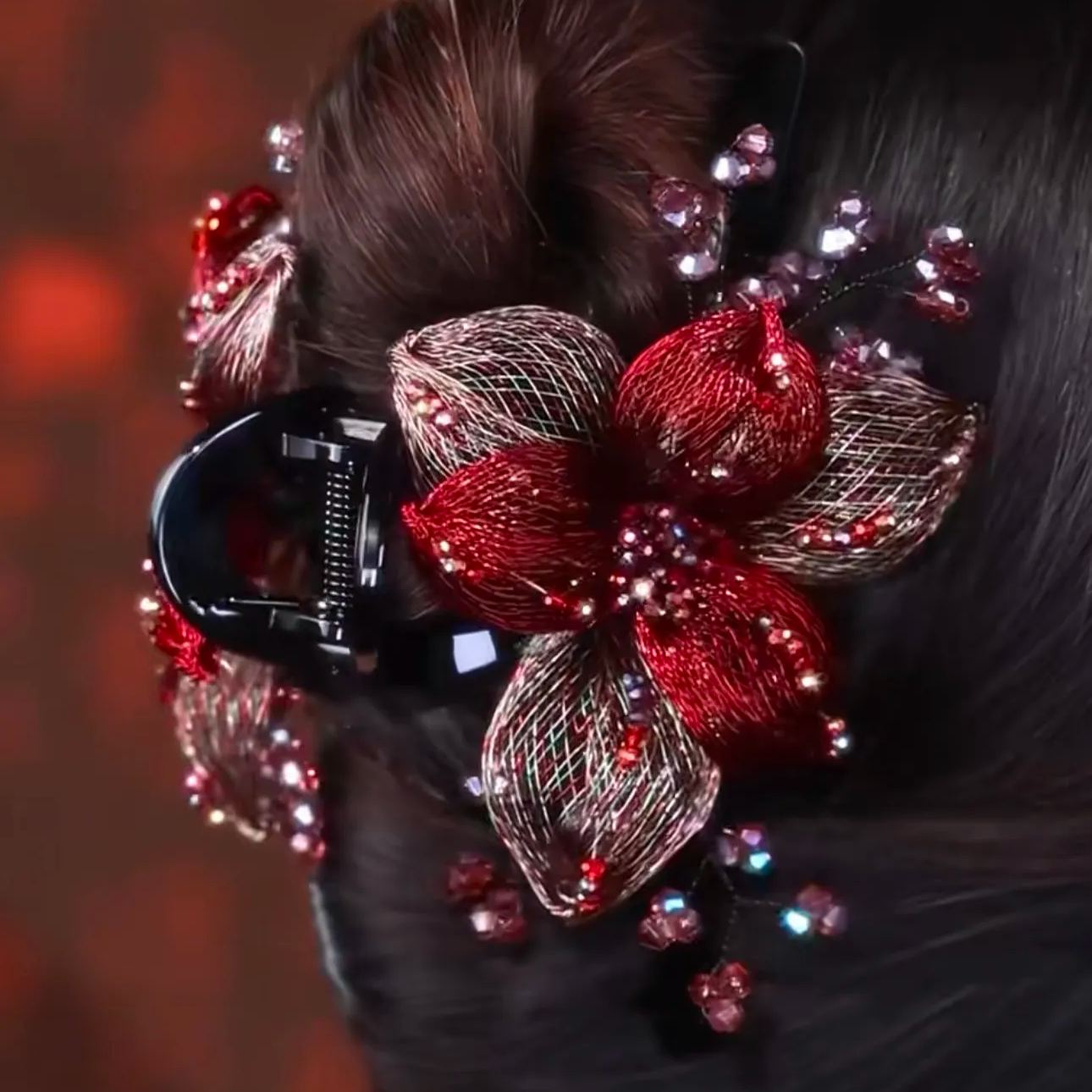 [Copy]新款氣質丸子頭大腸髮圈