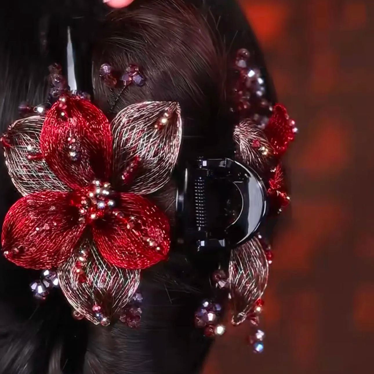 [Copy]新款氣質丸子頭大腸髮圈