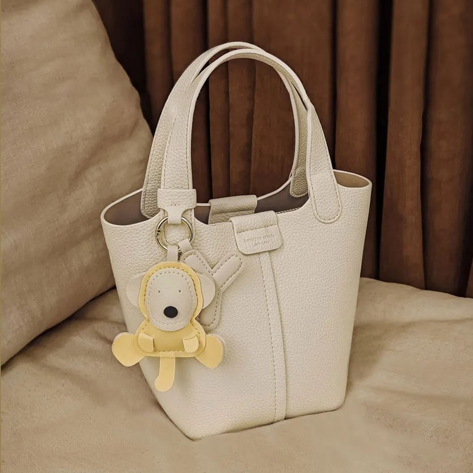 春夏百搭皮革單肩斜包包