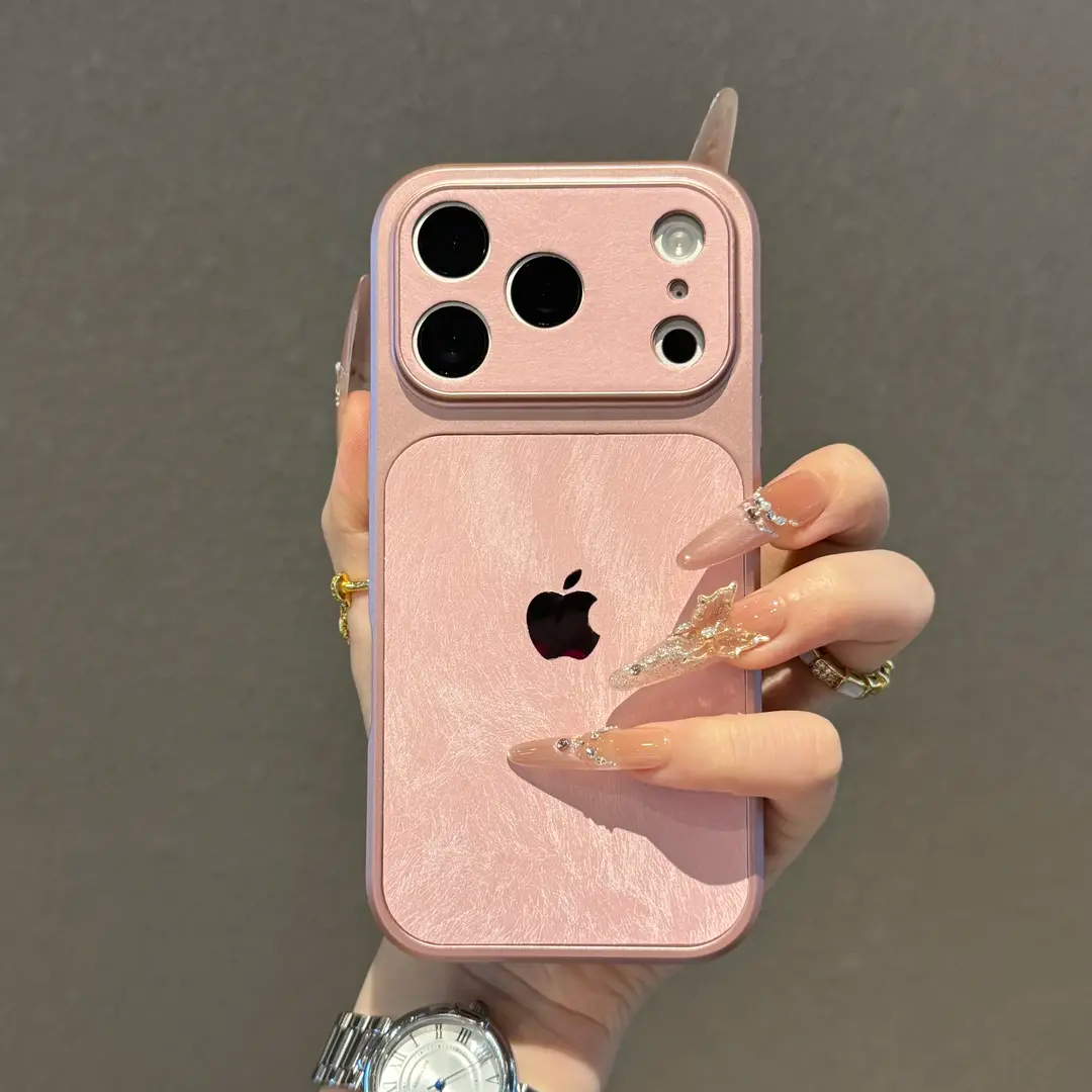 ins高顏值羽紗絨布iPhone保護殼