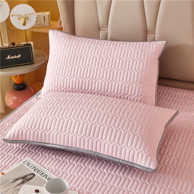 天然乳膠冰絲枕頭套/100%天然乳膠/助眠好夥伴，沾頭就犯睏