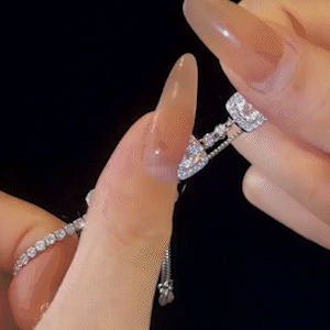 方糖莫桑鑽氣質手錬