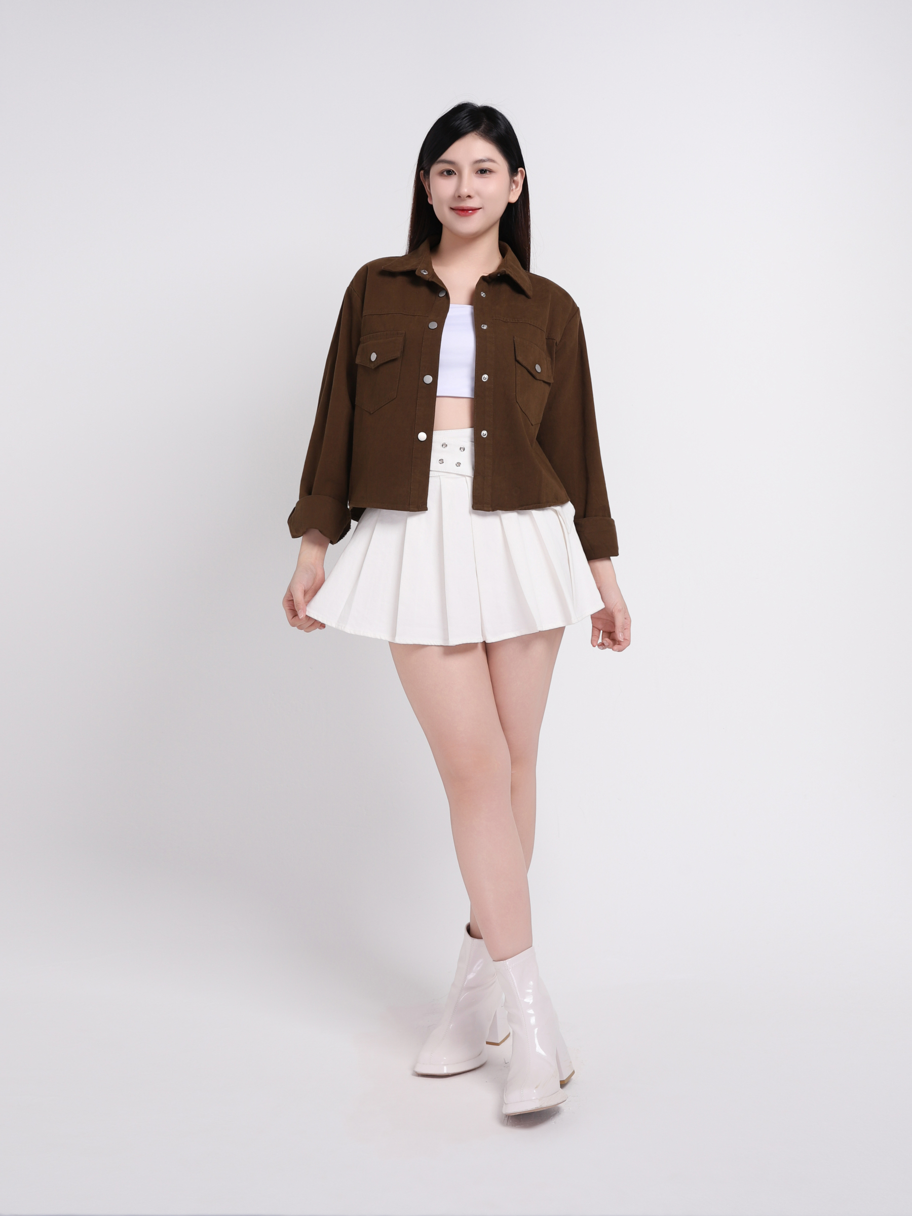 Front Button Top 45169