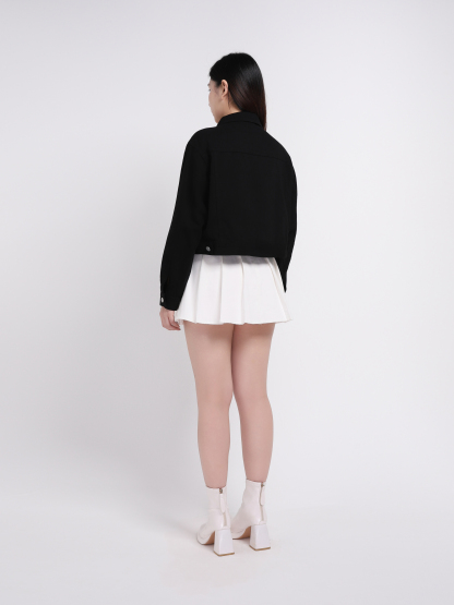 Front Button Long Sleeve Jacket 45006