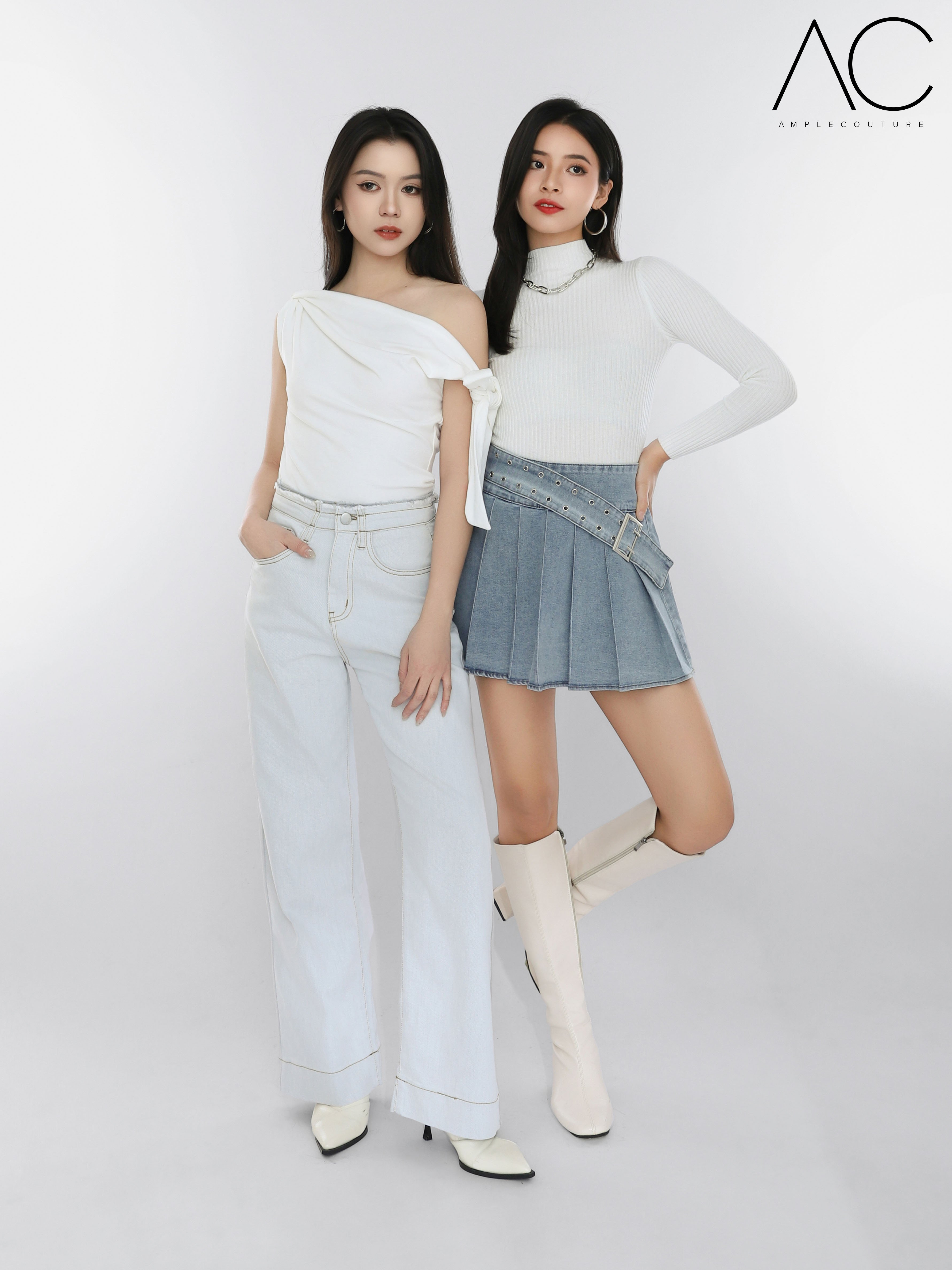 Denim Long Pants DJ071
