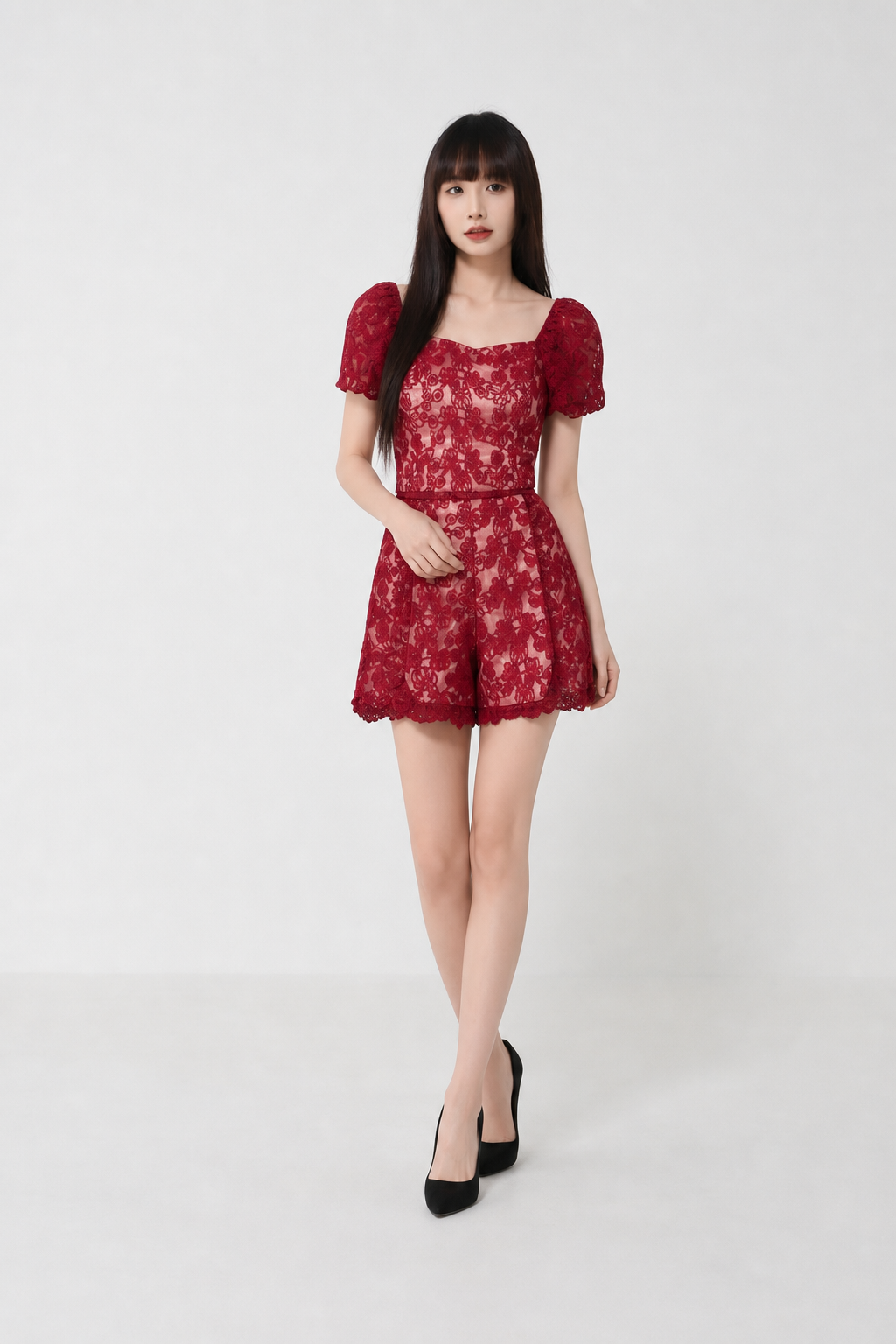 Off Shoulder Lace Set 
