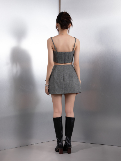 With Lace Tube Top AC222