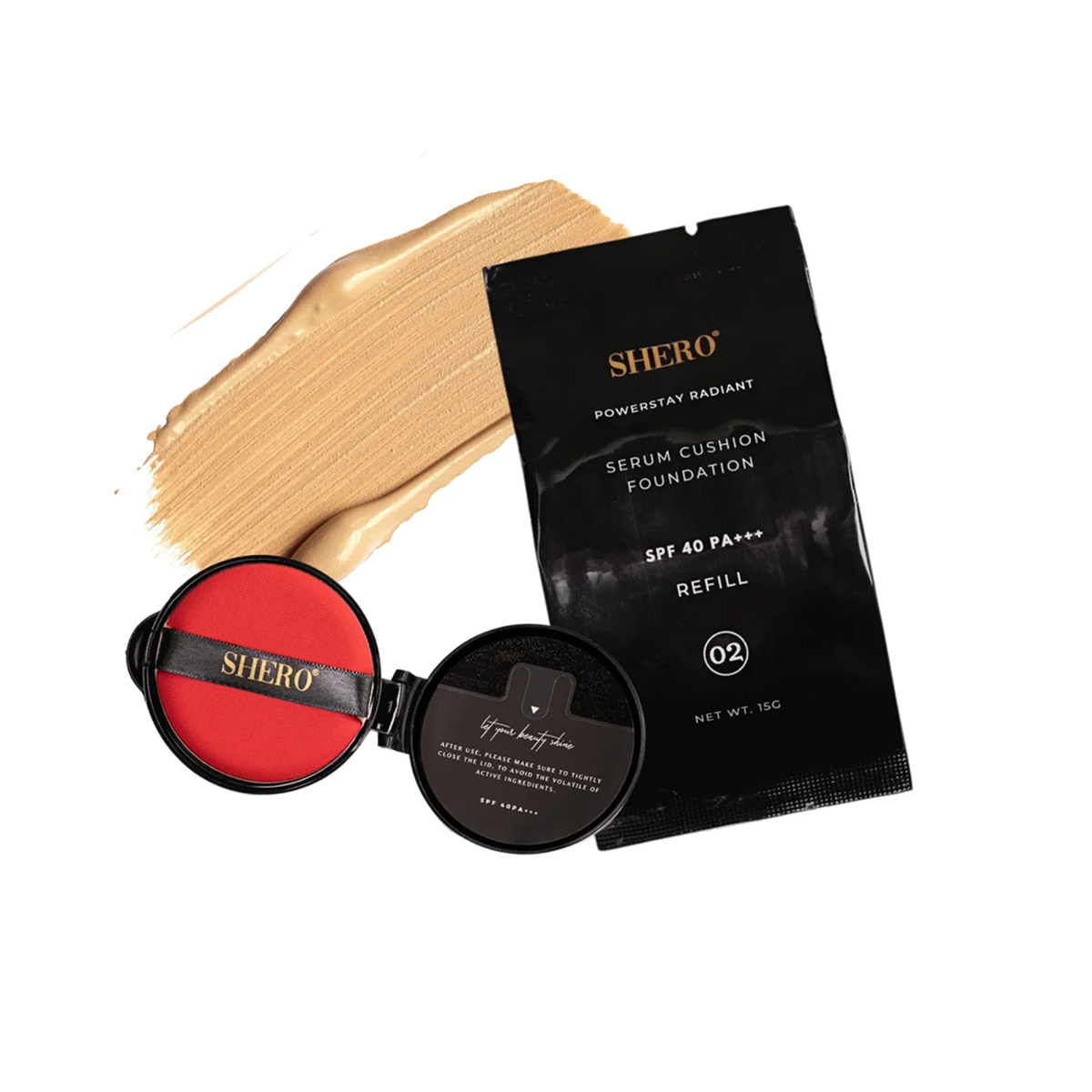 [SHERO] SH52 - HA COLLAGEN SERUM CUSHION FOUNDATION REFILL PACK