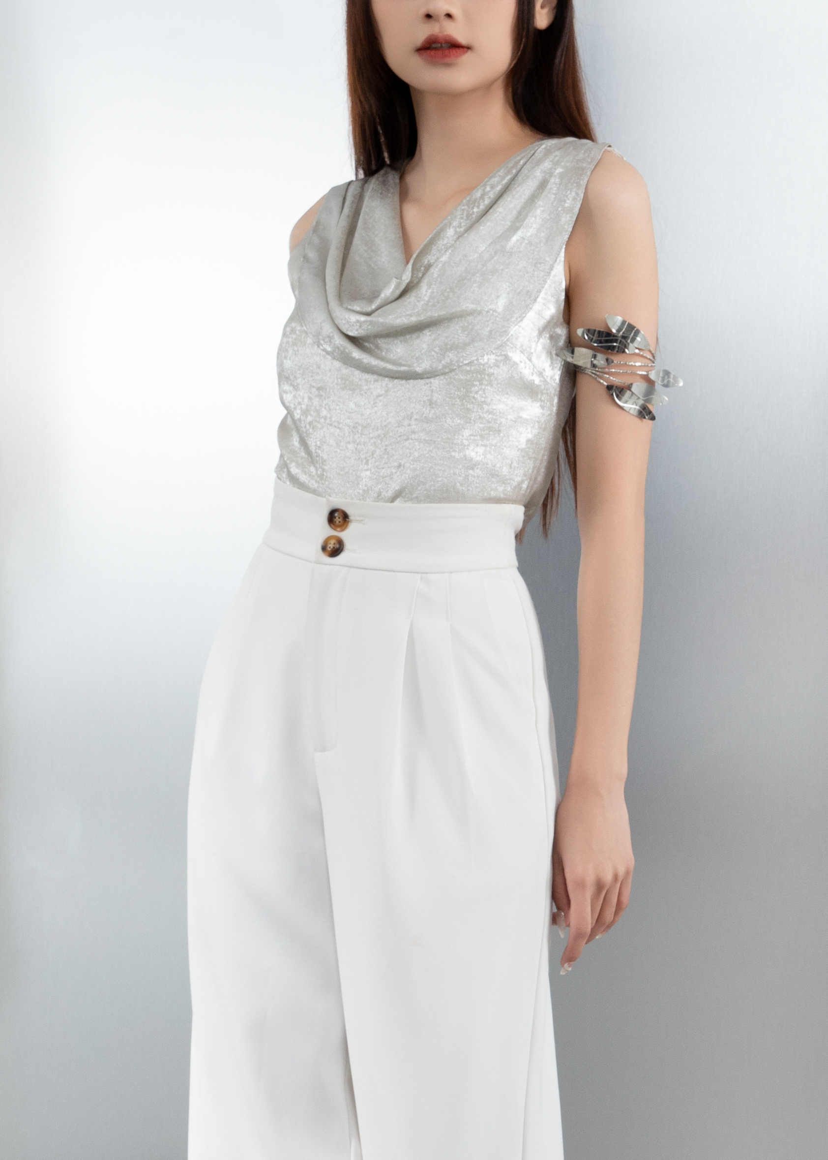 Sleeveless Elegant Wear Top AC930