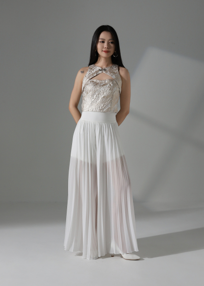 Fake Two Piece Top AC655