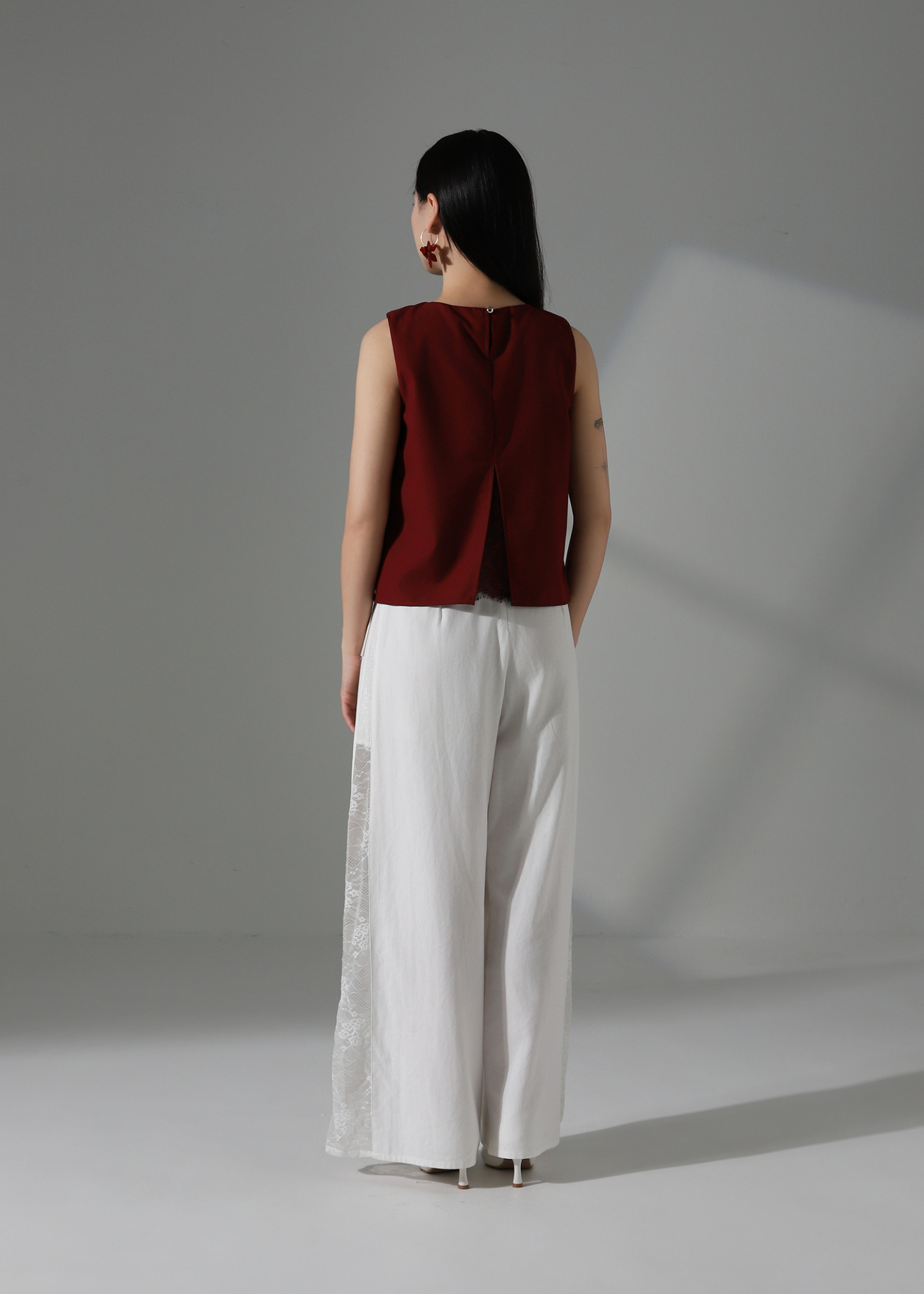 Modern Cheongsam Lace Top AC650
