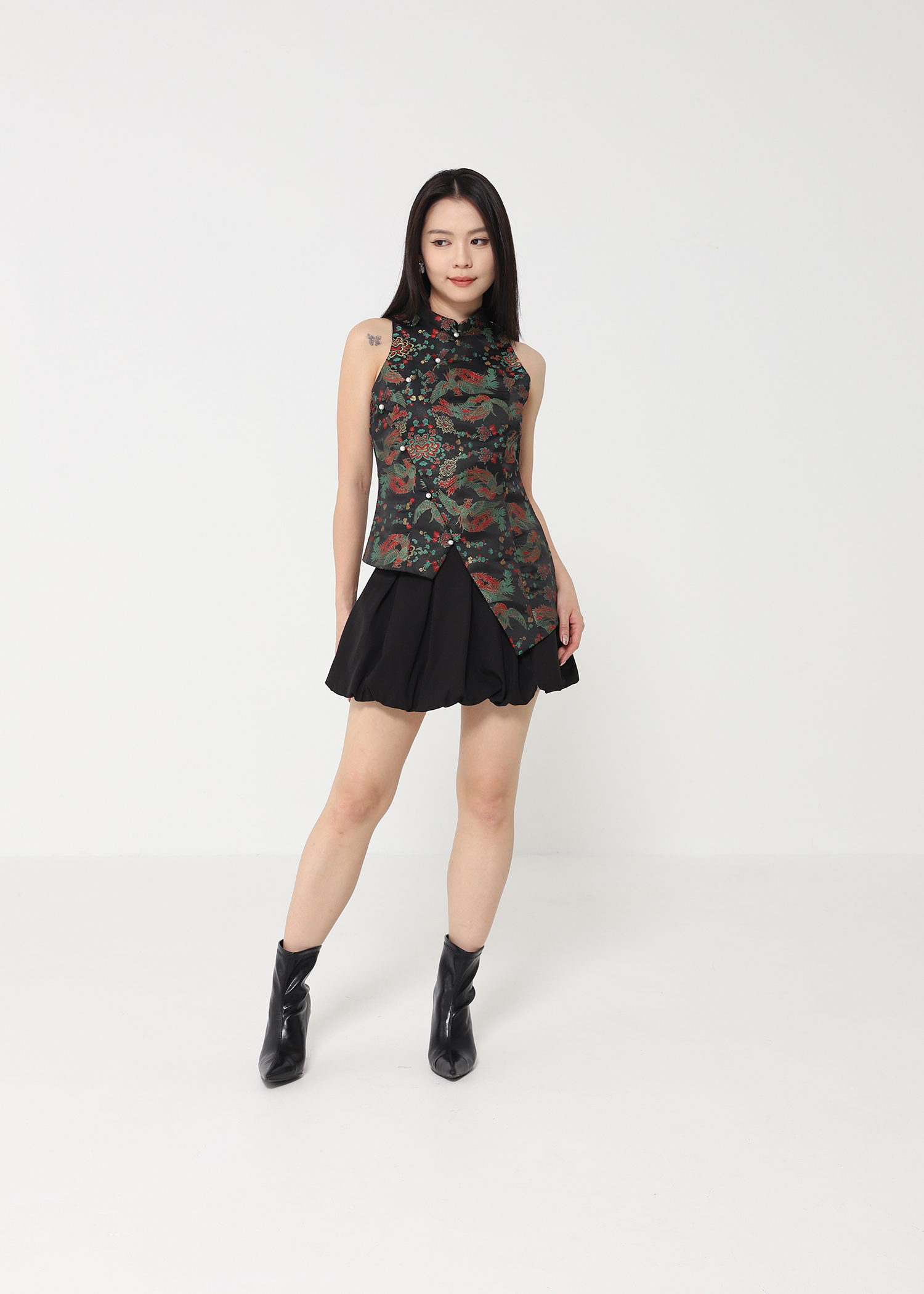 Flower Skirt Pants DJ085