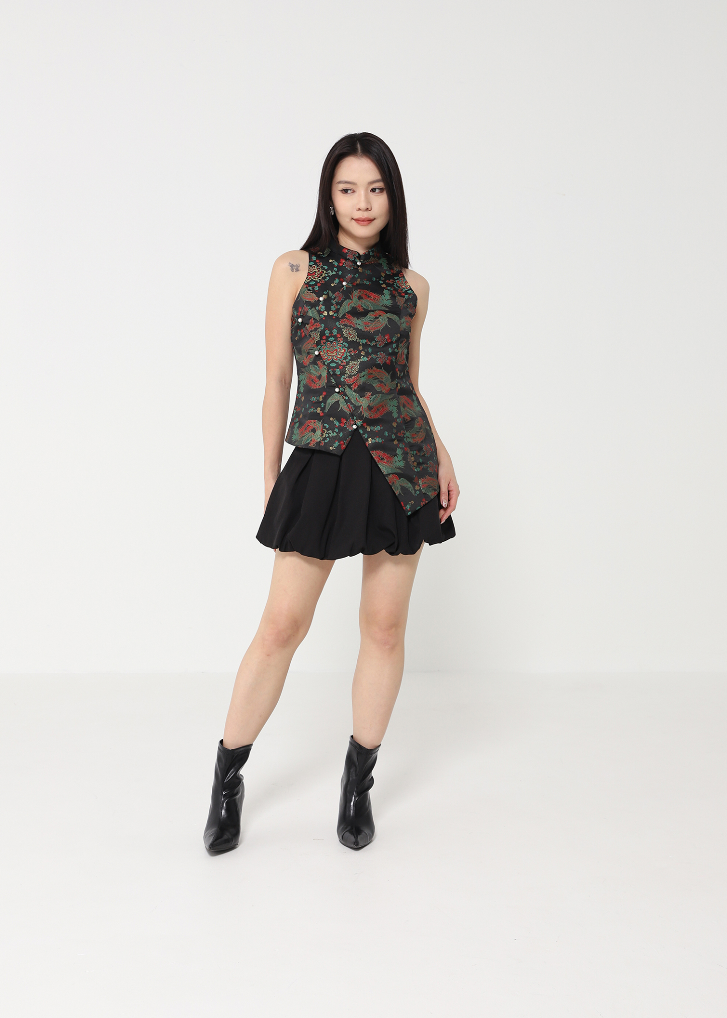 Flower Skirt Pants DJ085