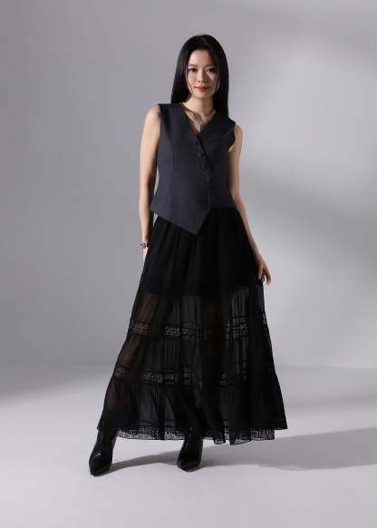 Sleeveless Wrap Top AC932